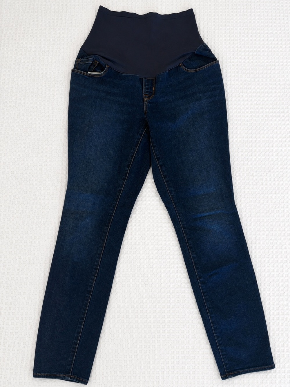 Old Navy Maternity Full Panel Skinny Jeans Dark Wash - Size 8
